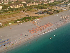 87-foto aeree,Lido Tropical,Diamante,Cosenza,Calabria,Sosta camper,Campeggio,Servizio Spiaggia.